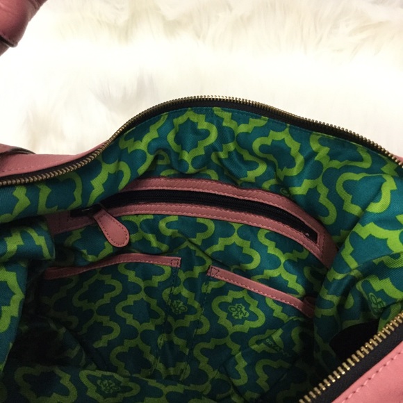 OrYANY Whipstitch Expandable Leather Hobo Bag - Picture 7 of 16